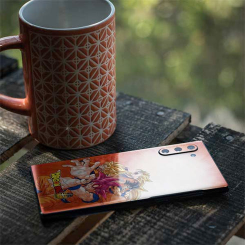Dragon Ball Super Goku Evolution Galaxy Note 10 Skin